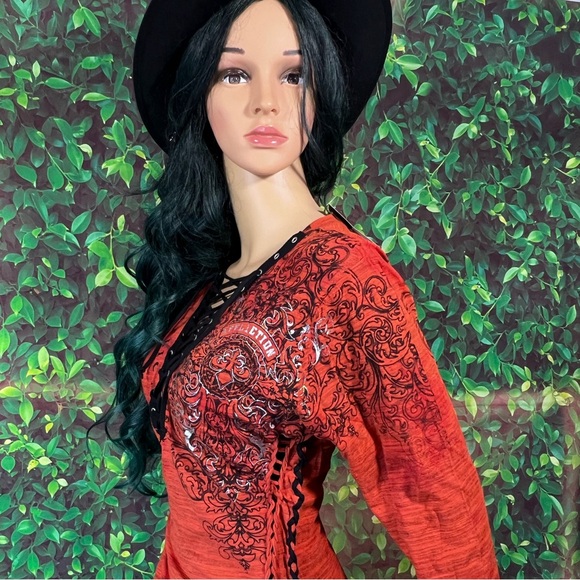 Affliction Women’s T-Shirt - Picture 2 of 16